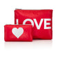 HiLove Set of Two - Organizational Packs - Red LOVE & Heart