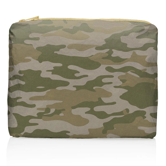 HiLove Medium Zipper Pack - Shimmer Army Green Camo