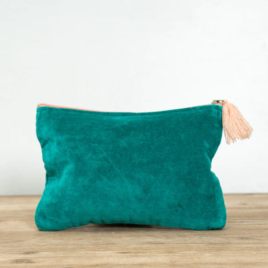 Velvet Pouch with Tassel